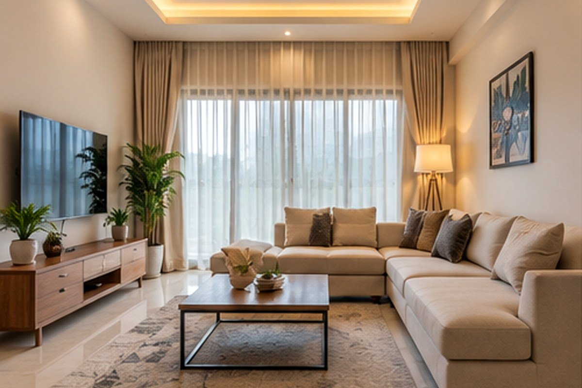 Representative house interior for rental and property inquiries